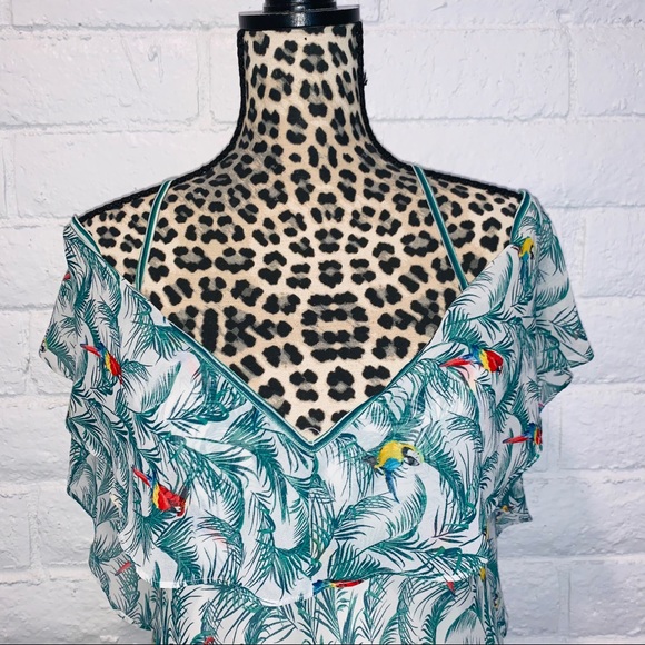 Chelsea & Violet Palms Parrot Maxi Dress - Picture 5 of 8